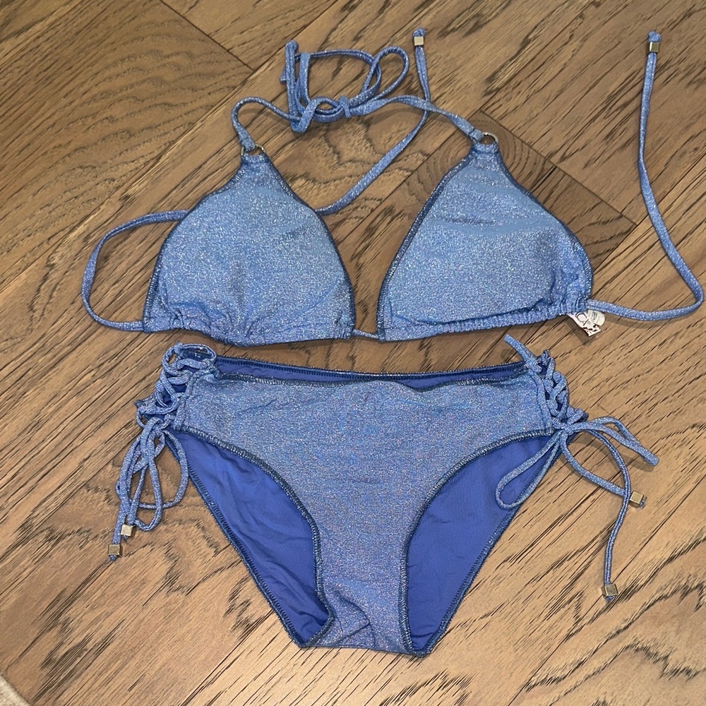 BECCA Blue Shimmer Bikini